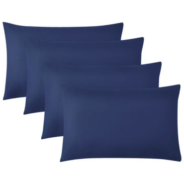 Luxury 50x70 cm Poly-cotton Pillow Covers for Bed